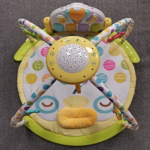 Plastic round baby activity playmat/playgym -duck